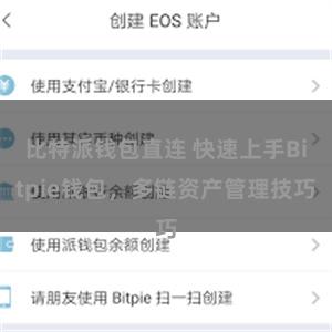 比特派钱包直连 快速上手Bitpie钱包，多链资产管理技巧