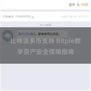 比特派多币支持 Bitpie数字资产安全保障指南