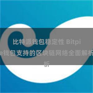 比特派钱包稳定性 Bitpie钱包支持的区块链网络全面解析