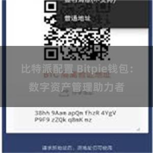 比特派配置 Bitpie钱包：数字资产管理助力者