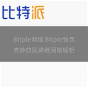 Bitpie网络 Bitpie钱包支持的区块链网络解析