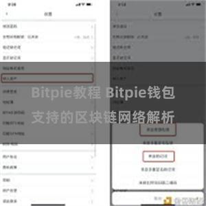 Bitpie教程 Bitpie钱包支持的区块链网络解析