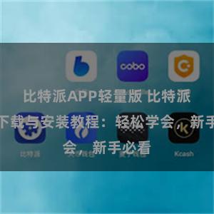 比特派APP轻量版 比特派钱包下载与安装教程：轻松学会，新手必看