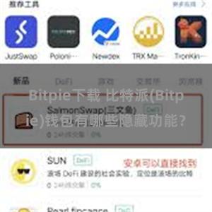 Bitpie下载 比特派(Bitpie)钱包有哪些隐藏功能？