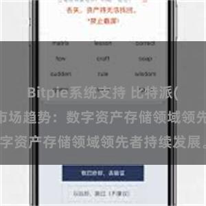 Bitpie系统支持 比特派(Bitpie)钱包市场趋势：数字资产存储领域领先者持续发展。