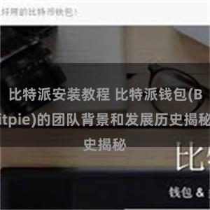 比特派安装教程 比特派钱包(Bitpie)的团队背景和发展历史揭秘