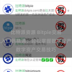 比特派资源 Bitpie交易指南：从入门到精通，轻松掌握数字资产交易技巧
