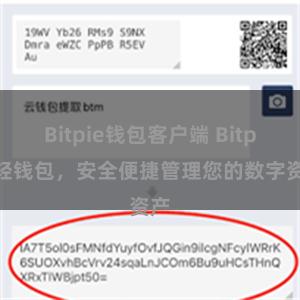 Bitpie钱包客户端 Bitpie轻钱包，安全便捷管理您的数字资产