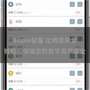 Bitpie轻量 比特派安全钱包：保障您的数字资产安全