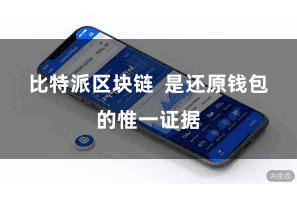 比特派区块链  是还原钱包的惟一证据