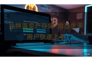 比特派资产存储  恰当生手用户快速上手